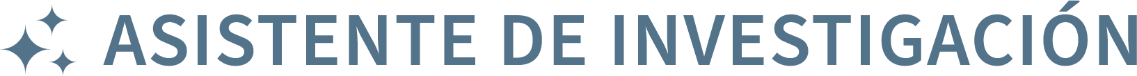 Asistente de investigación azul